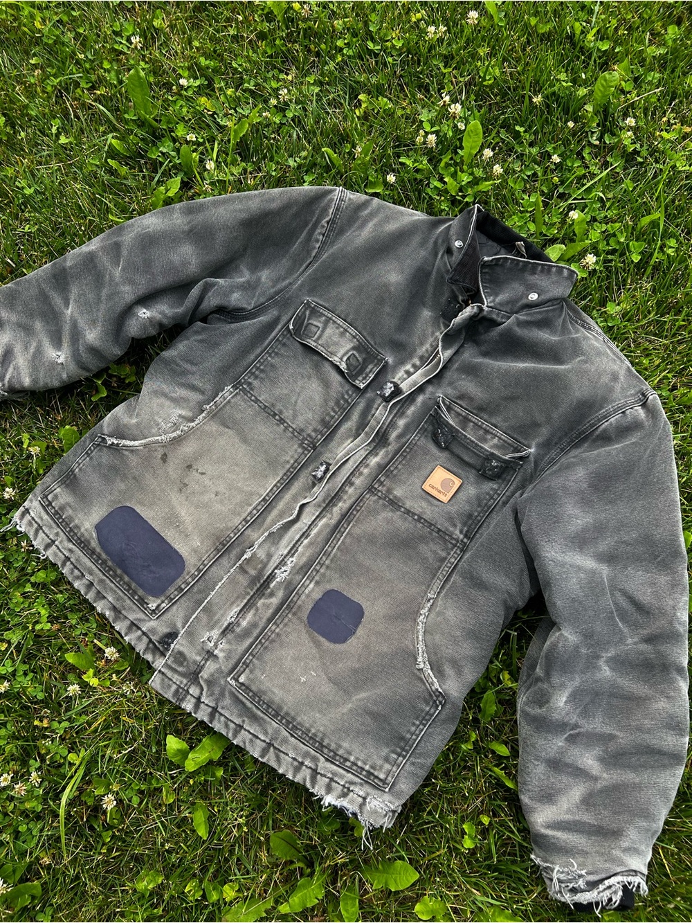 Vintage Distressed Faded Carhartt Jacket